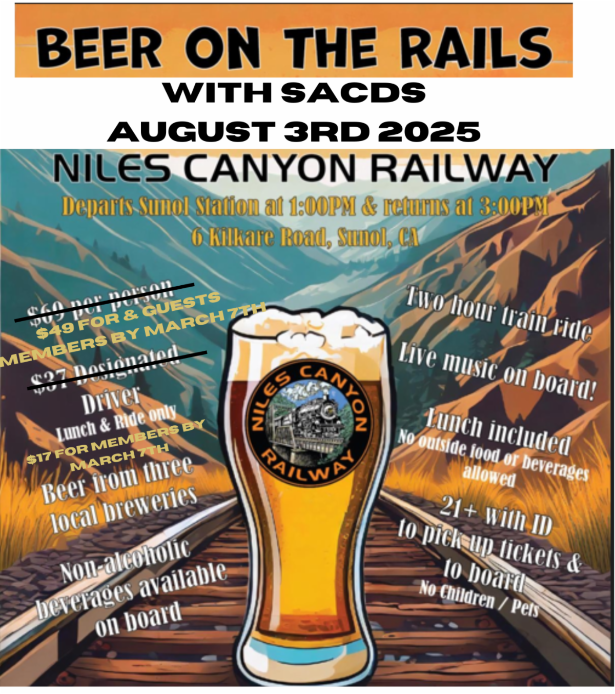 Beer On The Rails 